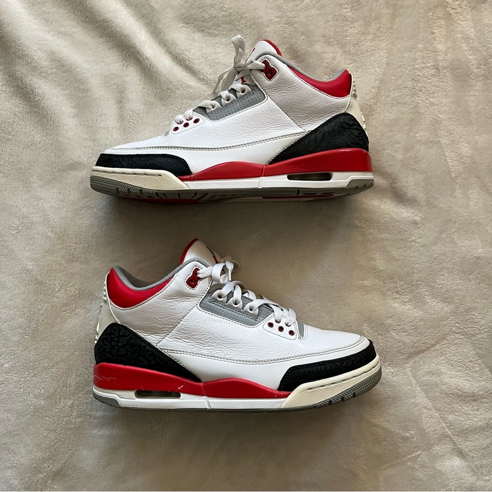 Nike Air Jordan 3 OG - Fire Red - 2013 - Original Box - Size 8